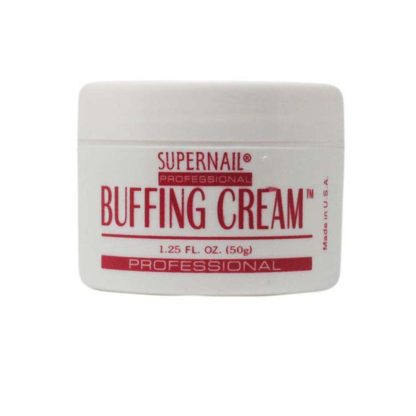 Nail buffing cream