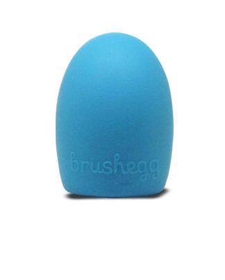 Brushegg cosmetic brush cleaner scrub tool