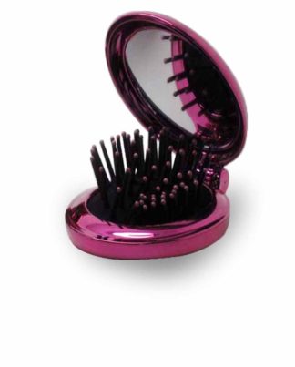 Compact mini handbag travel brush