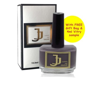FINGA-NAILS - JJ Custom Colour Plum Slate luxury nail enamel