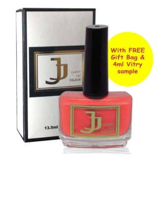 FINGA-NAILS - JJ Custom Colour Summer Coral luxury nail enamel