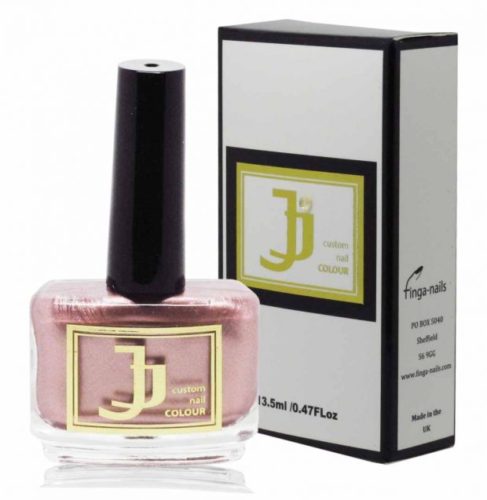 finga-nails - JJ Custom Colour Mink Pink luxury nail enamel