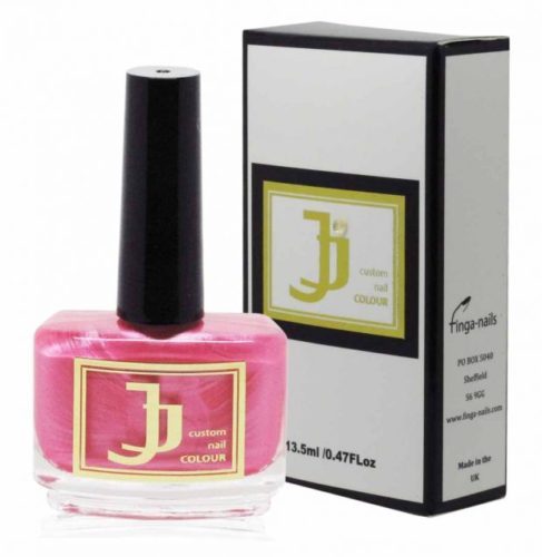 finga-nails - JJ Custom Colour Girly Pink luxury nail enamel