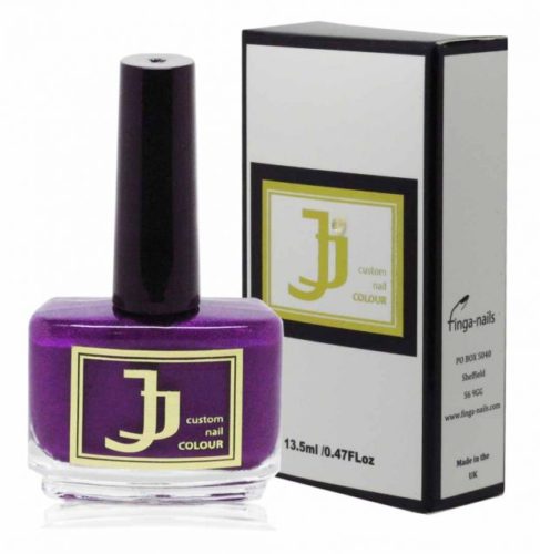 finga-nails - JJ Custom Colour Royal Purple luxury nail enamel