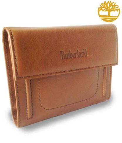 Timberland tan ladies fold wallet purse