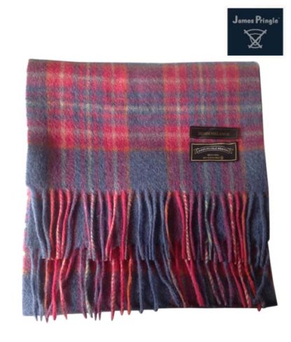 Classic Winter soft James Pringle Weavers tartan scarf