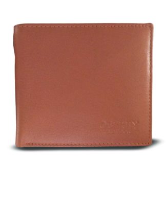 Osprey Mens Full grain Tan leather bi fold wallet-card holder