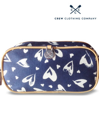 Crew Clothing Company Love Heart Makeup bag