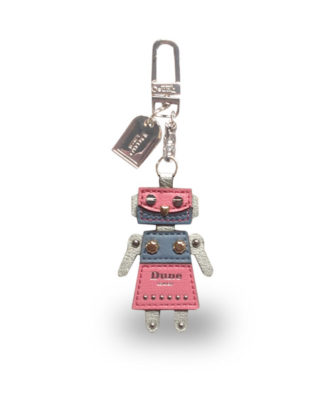 Dune Scully Pink Robot Bag Charm