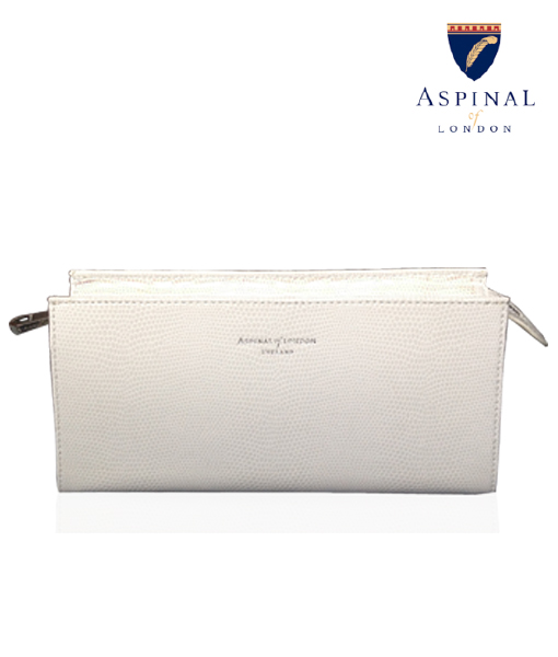 Aspinal Of London lizard-effect Leather Makeup Bag - Farfetch