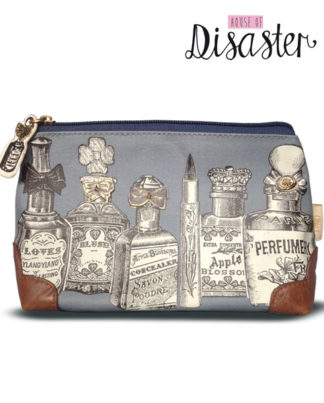 Disaster Designs Vintage Boudoir Print Makeup Bag