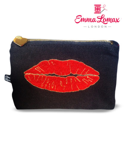 Emma Lomax Luscious Lips Small Cosmetic pouch