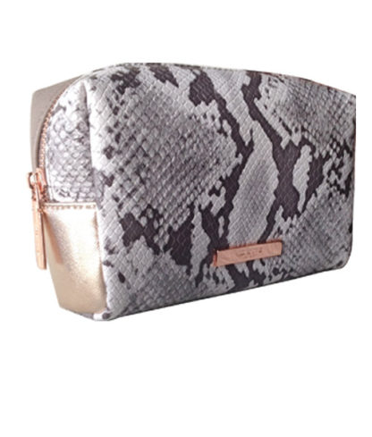 DUNE Siobhan Python print makeup bag