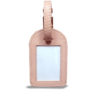 Bailey & Quinn Pink Leather Luggage Tag