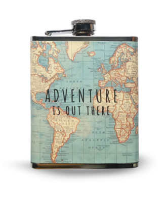 SASS & BELLE Adventure is Out There Hip Flask