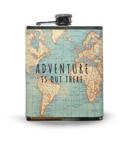 SASS & BELLE Adventure is Out There Hip Flask