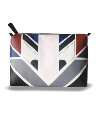 STELLA & MAX large toiletry wash-bag – geometric design