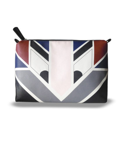 STELLA & MAX large toiletry wash-bag – geometric design