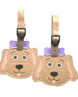 Voyager Funky Dog luggage tags