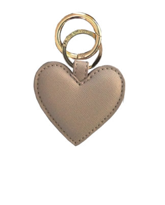 KATIE LOXTON Taupe LOVE Heart keyring
