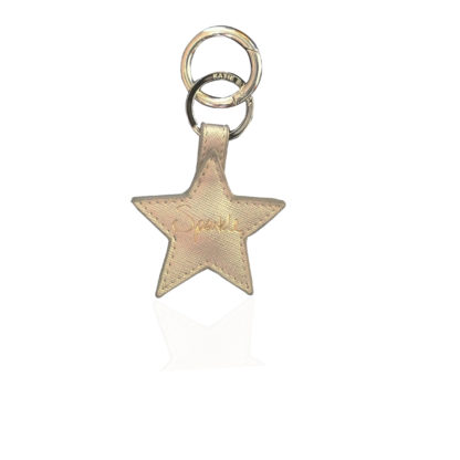 Katie Loxton Gold Star shape SPARKLE keyring