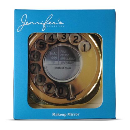 RETRO Style Telephone Dial Ladies Compact Mirror