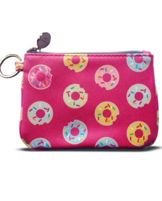 DABNY LEE Doughnut zip keyring pouch