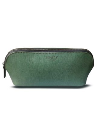 OSPREY LONDON Mint Green small makeup brush case