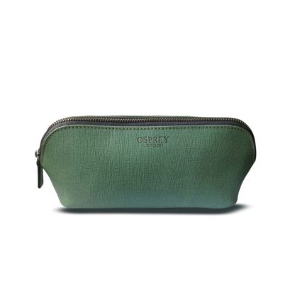 OSPREY LONDON Mint Green small makeup brush case