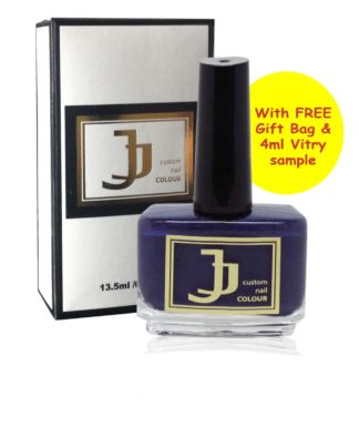 FINGA-NAILS - JJ Custom Colour Midnight Blue luxury nail enamel 