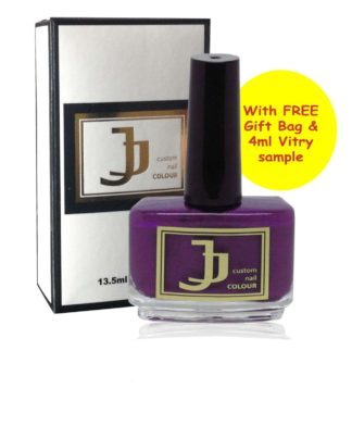 FINGA-NAILS - JJ Custom Colour Royal Purple luxury nail enamel