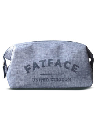 FATFACE Mens Holiday Toiletry Wash Bag