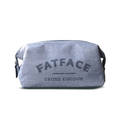 FATFACE Mens Holiday Toiletry Wash Bag