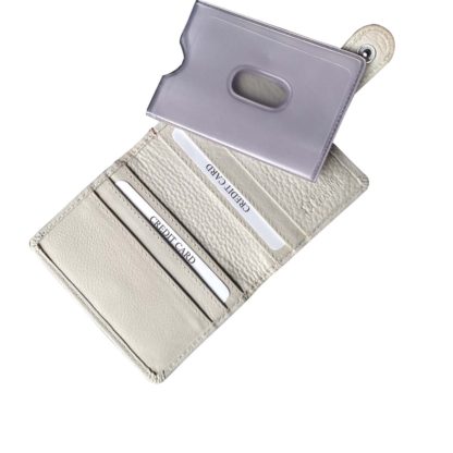 Jennifer's Collection Leather Cardholder Wallet