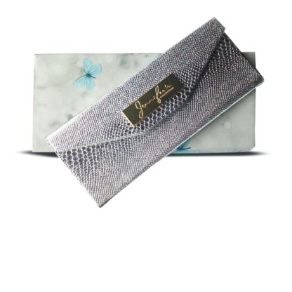 Jennifer's Collection Silver Triangle foldable Sunglasses Case