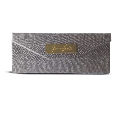 Jennifer's Collection Silver Triangle foldable Sunglasses Case