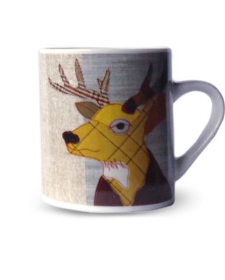 Carola Van Dyke Beasties Mr Stag Mug