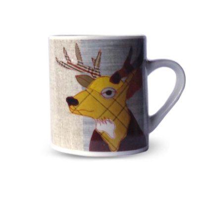 Carola Van Dyke Beasties Mr Stag Mug