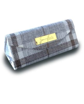 Jennifer's Collection Tartan Plaid Foldable Glasses Case