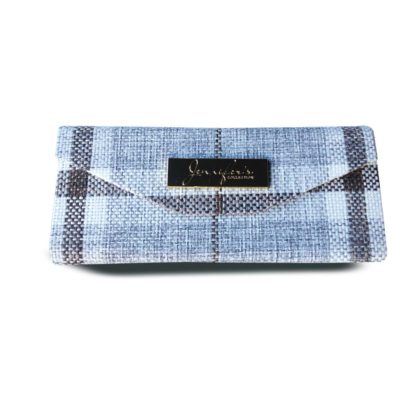 Jennifer's Collection Tartan Plaid Foldable Glasses Case