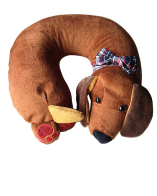 Dachshund Travel Neck Pillow Support