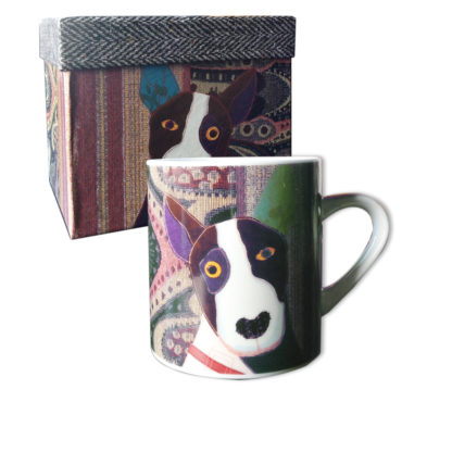 Carola Van Dyke Poochies Mr Bull Terrier Mug