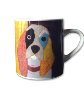 Carola Van Dyke Poochies Mr Spaniel Mug