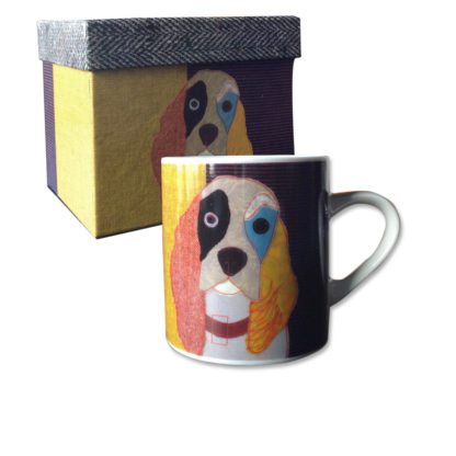 Carola Van Dyke Poochies Mr Spaniel Mug
