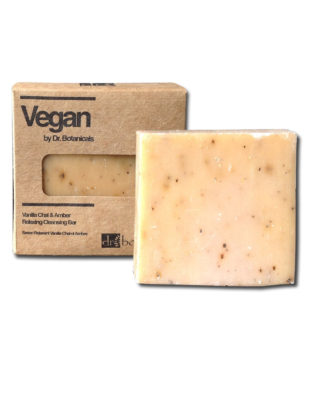 Vanilla Chai & Amber | Dr Botanicals Cleansing Soap Bar