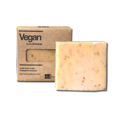 Vanilla Chai & Amber | Dr Botanicals Cleansing Soap Bar