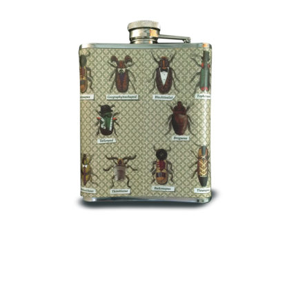 TED BAKER Hip Flask | Insect Beetle Design