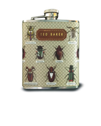 TED BAKER Hip Flask | Insect Beetle Design