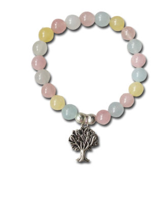 Morganite Natural Gemstone Bracelet | Chakra Bracelet