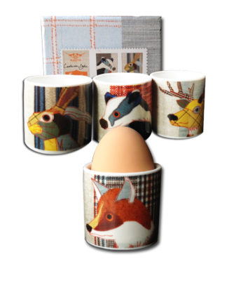 Beasties Egg Cup Set | Carola Van Dyke